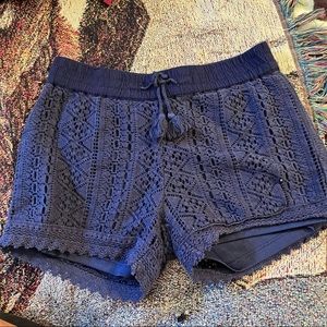 Navy blue shorts